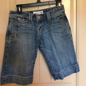 Girls jean shorts