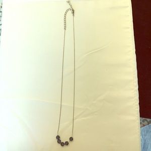 Silpada beaded silver necklace