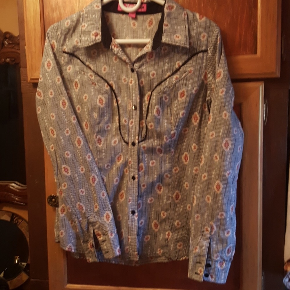 A western Levis blouse