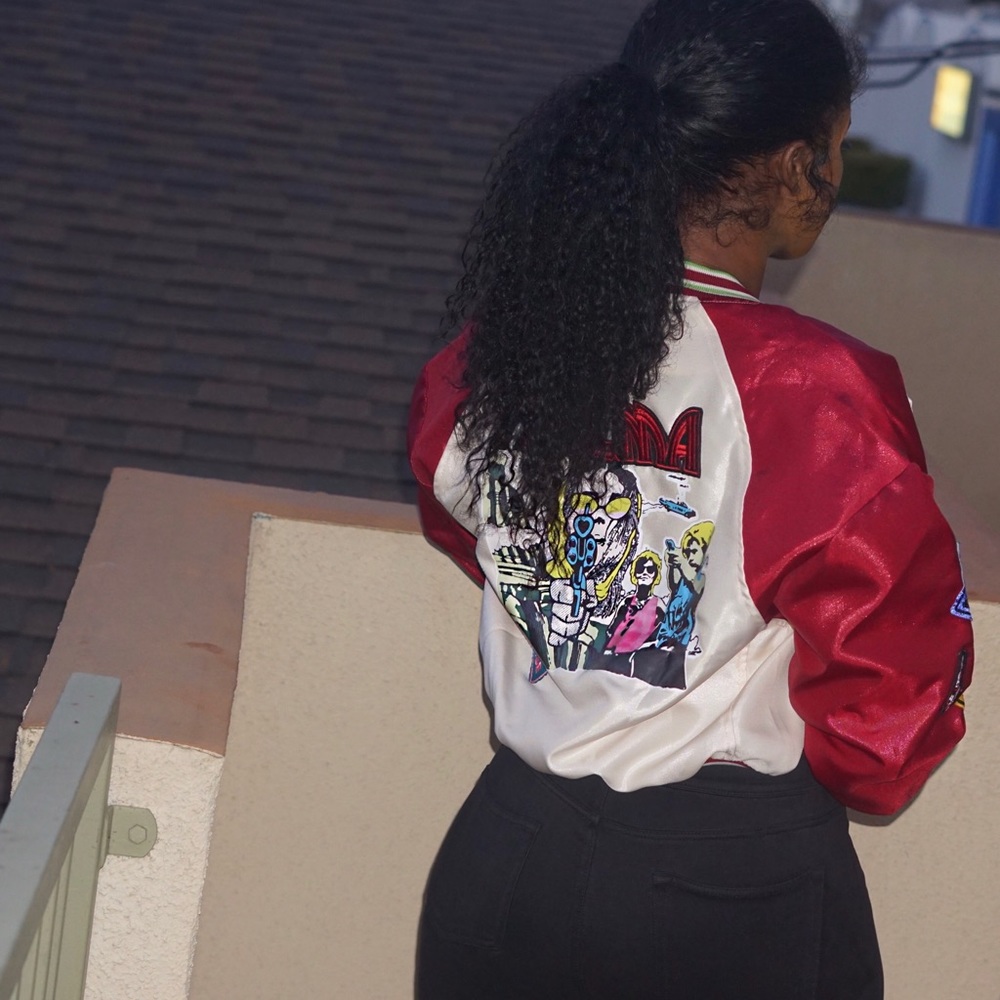 Women's varsity jacket