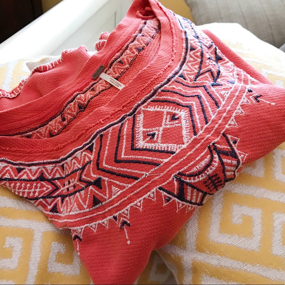 FREE PEOPLE BEAUTIFUL AZTEC TOP!!!