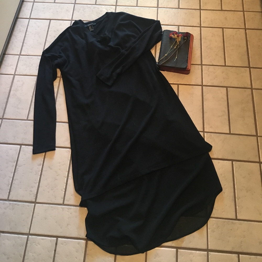 Forever 21 Black Long Sleeve Dress size M