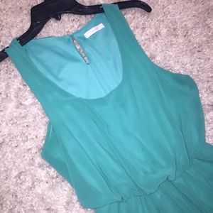 Tiffany Blue Chiffon LUSH Dress