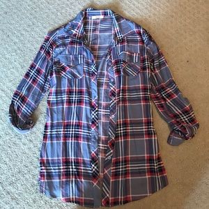 Plaid Long Sleeve Shirt