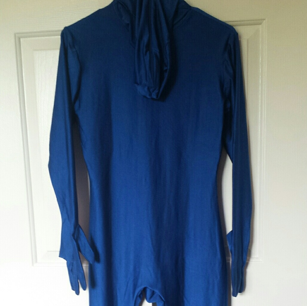 BLUE MORPH SUIT