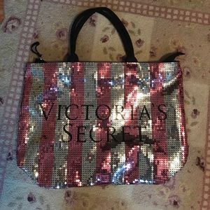 Victoria's Secret hand tote and wristlet