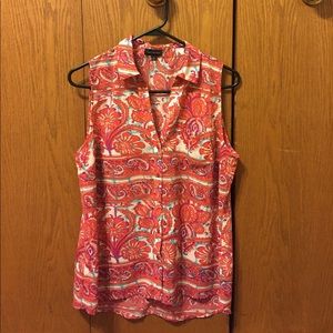The Limited-Floral tank blouse