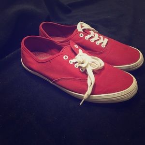 Red city sneaks sneakers size 9