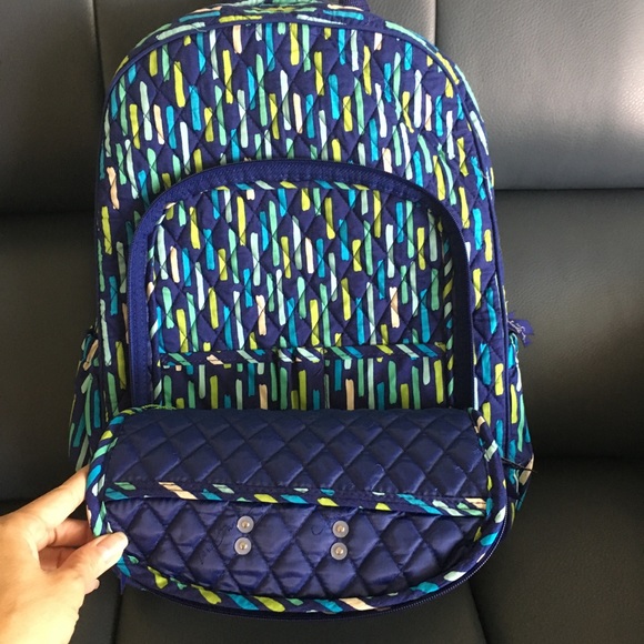 NWT VERA BRADLEY CAMPUS BACKPACK KATALINA SHOWERS main image 5