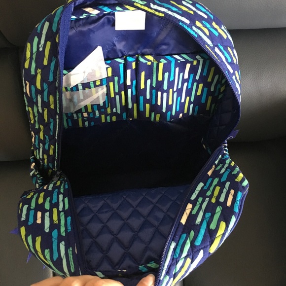NWT VERA BRADLEY CAMPUS BACKPACK KATALINA SHOWERS main image 6