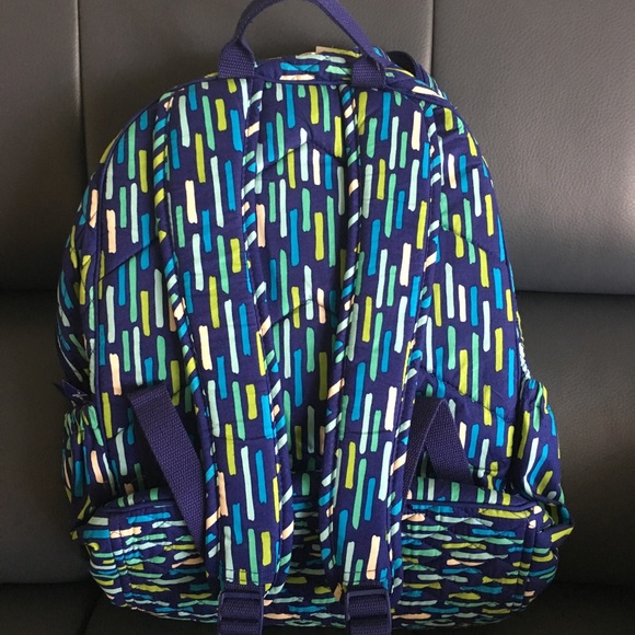 NWT VERA BRADLEY CAMPUS BACKPACK KATALINA SHOWERS