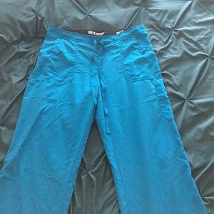 Blue Grays Anatomy scrub pants
