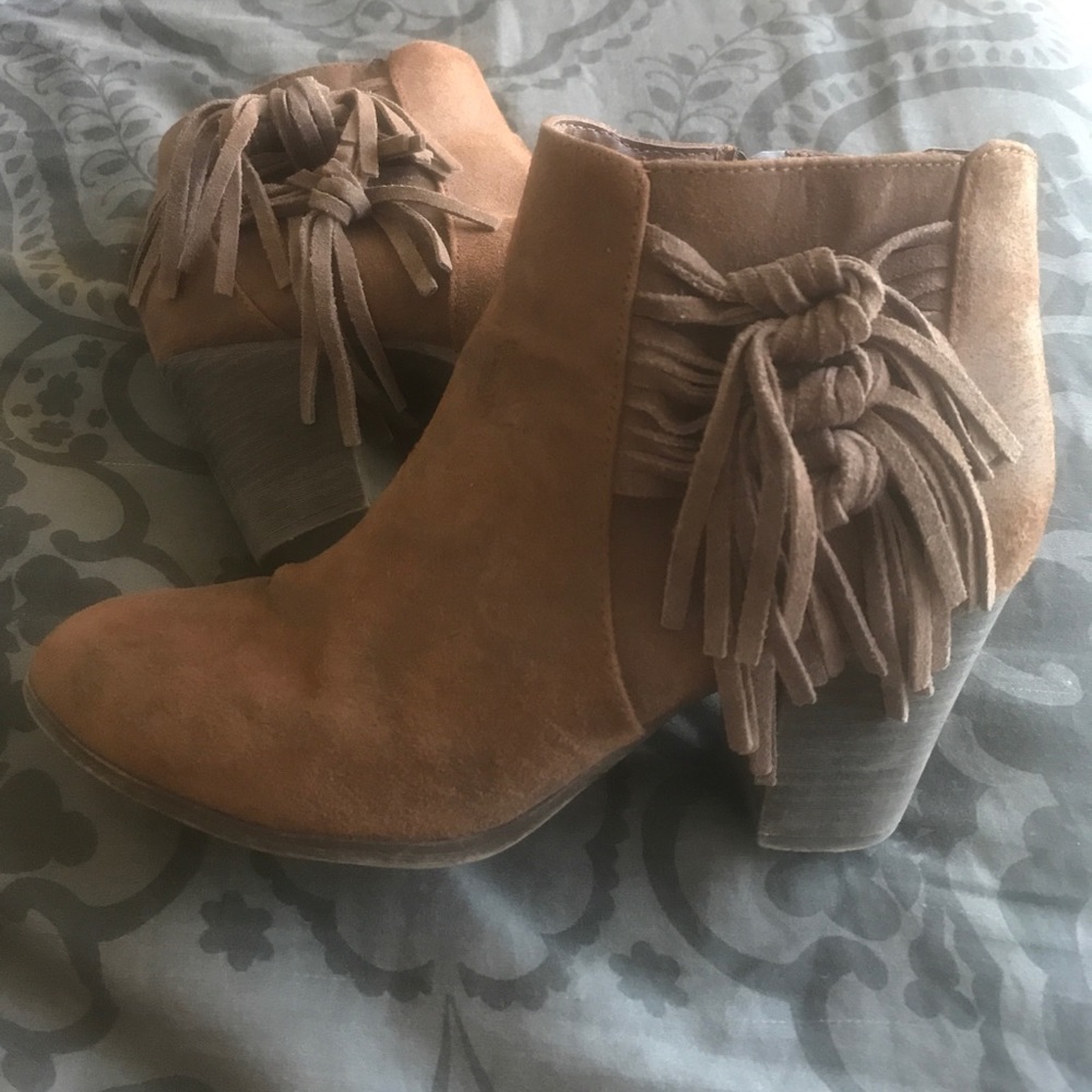 Fergalicious brown booties