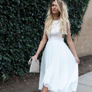 NWT INA White Dress Size Small