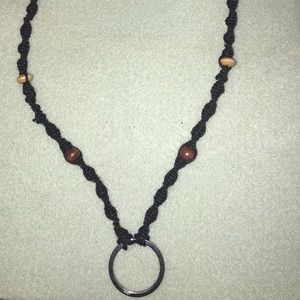 Hemp key lanyard