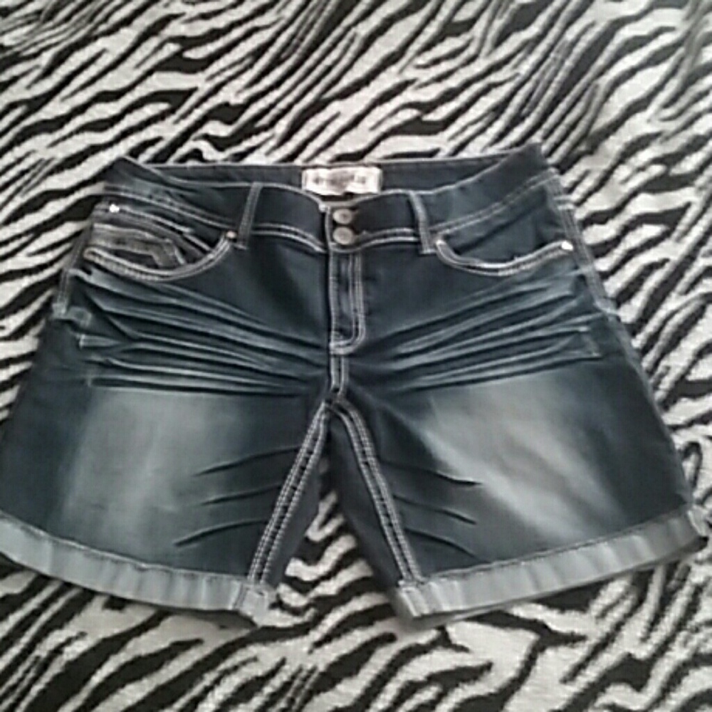 Hydraulic Denim Original Low Rise Shorts womens