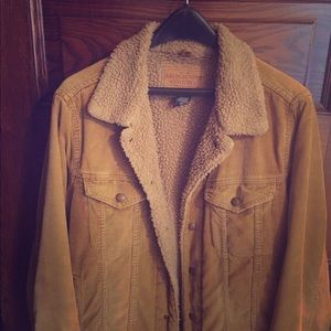 Abercrombie & Fitch Corduroy Trucker Jacket