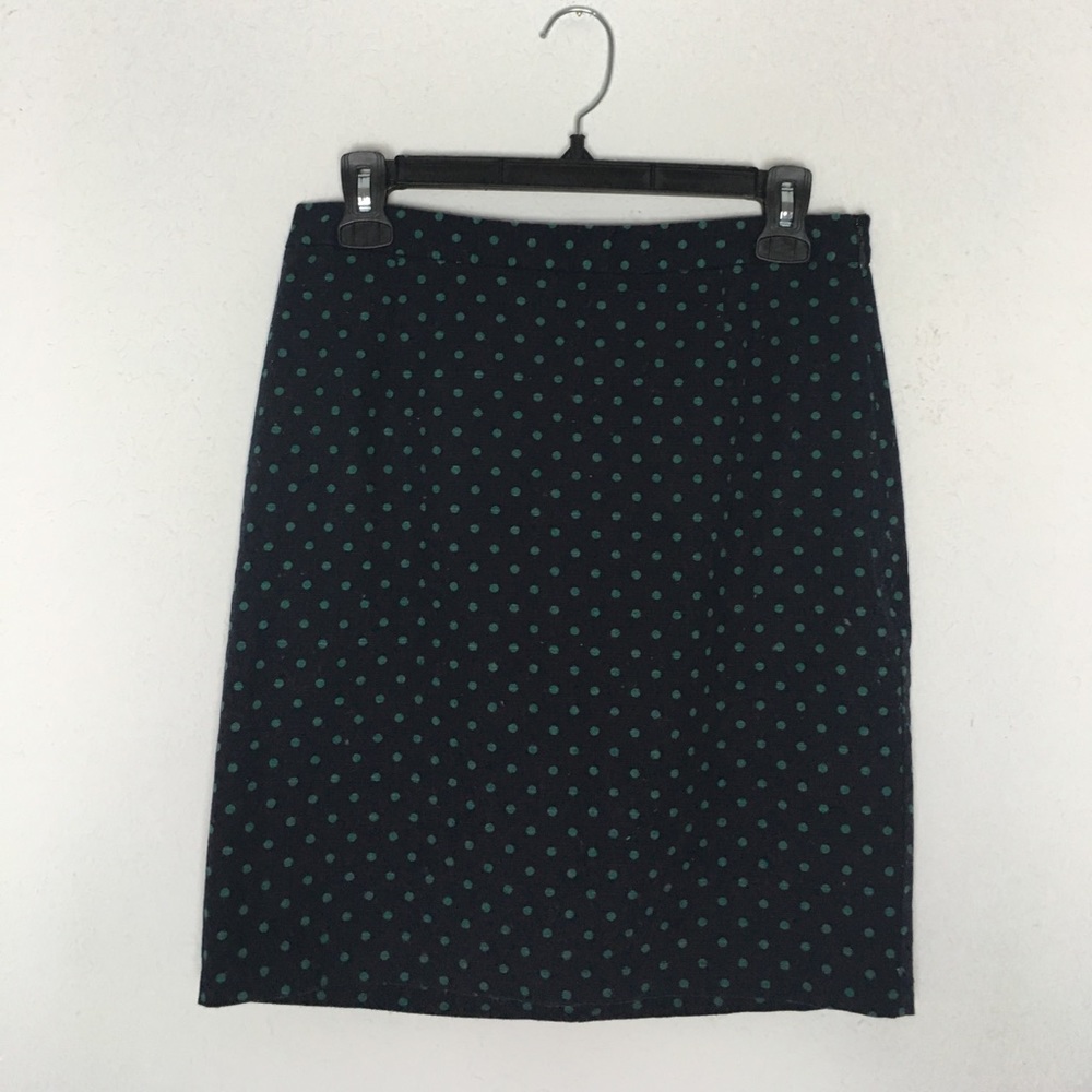 Polka Dot Pencil Skirt