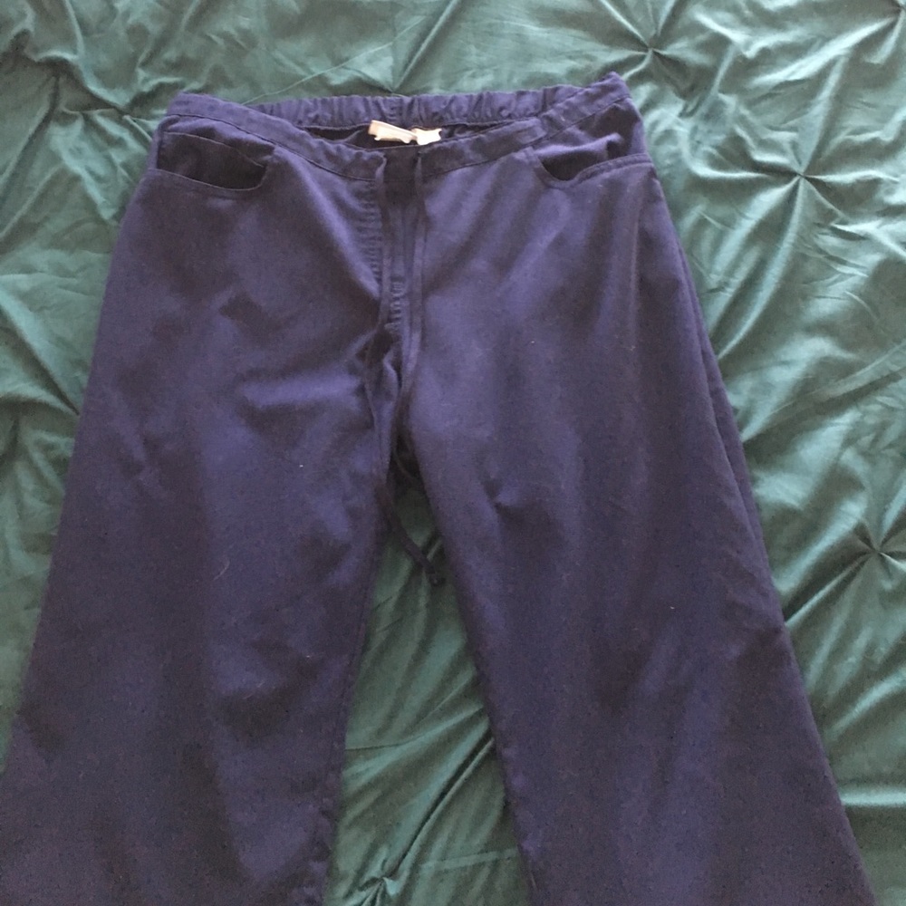 Navy Blue Grays Anatomy scrub pants
