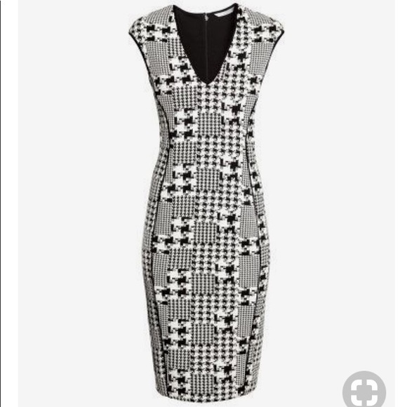 H&M Dresses & Skirts - Black and white hm midi dress
