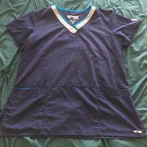 Active Grays Anatomy scrub top