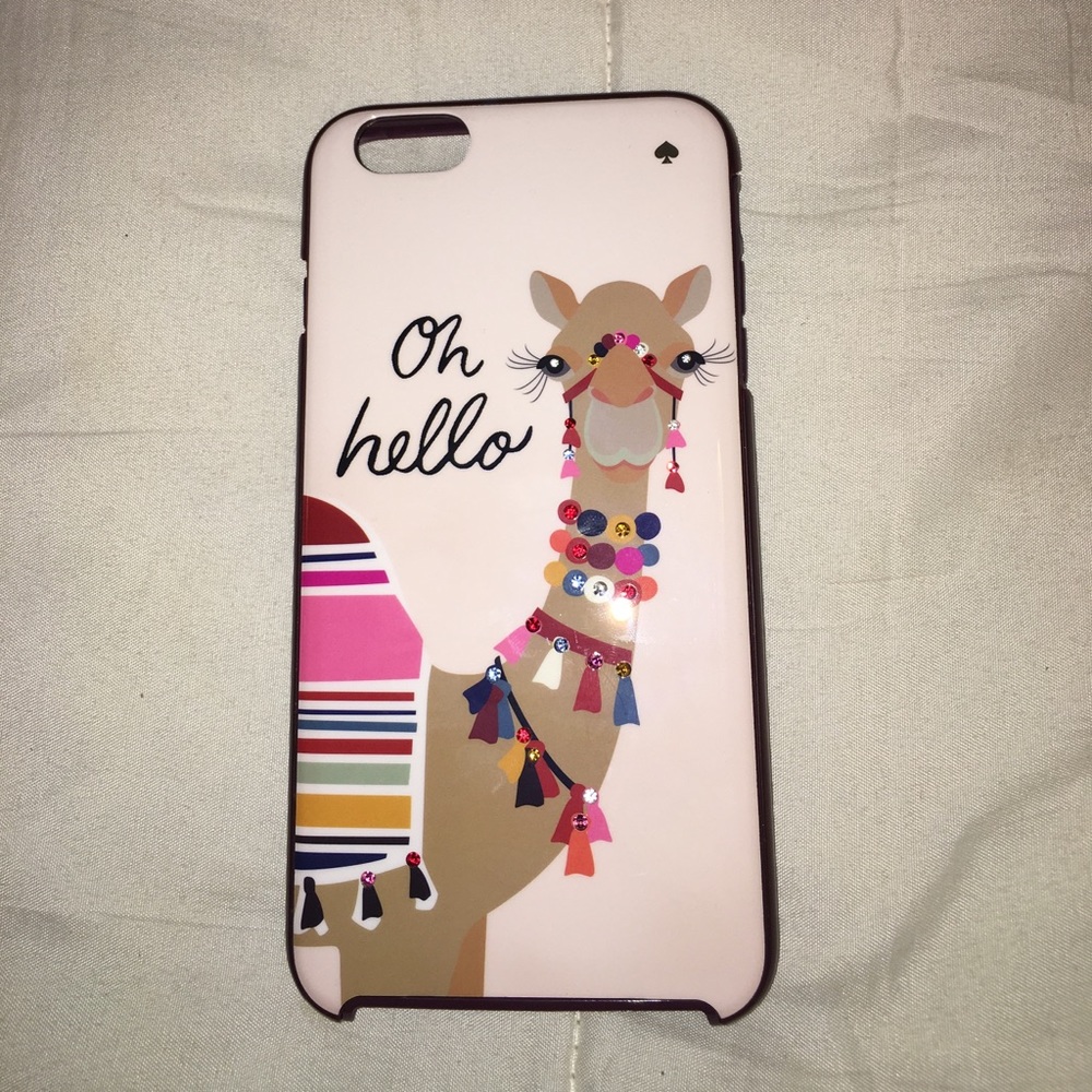 kate spade camel iphone 6/6s PLUS case