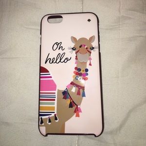kate spade camel iphone 6/6s PLUS case