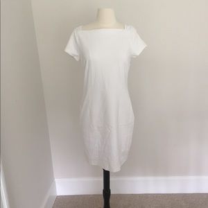 Banana Republic white shirt dress. NWT. size 6