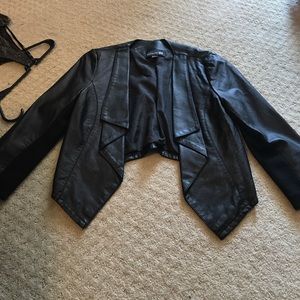 Faux Leather Jacket