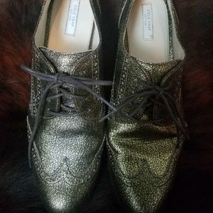 Cole Haan - Gold - Jagger Wingtip Oxfords