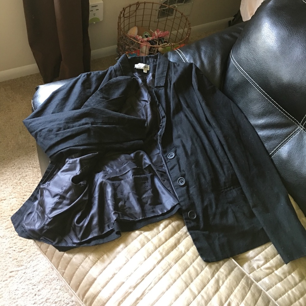 🔴 Newport News black blazer