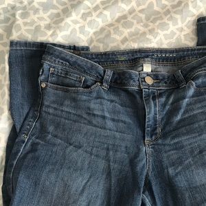 Lauren Conrad light denim skinny jeans