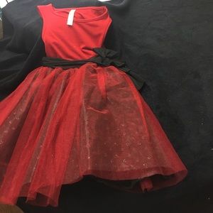 Red tutu dress❤️