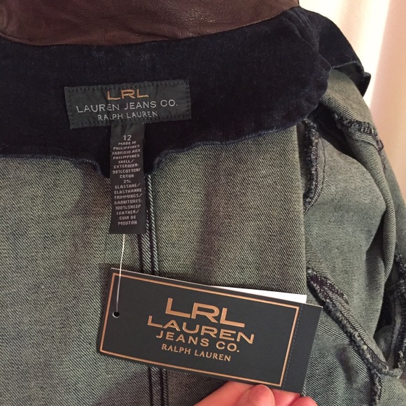 Ralph Lauren Jeans Jacket -*new - Picture 7 of 7