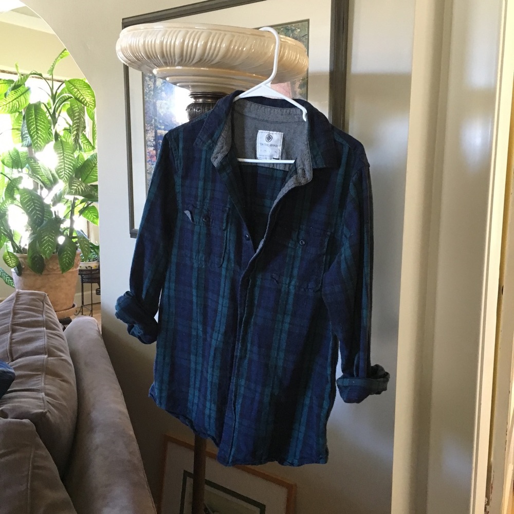 On the byas flannel shirt