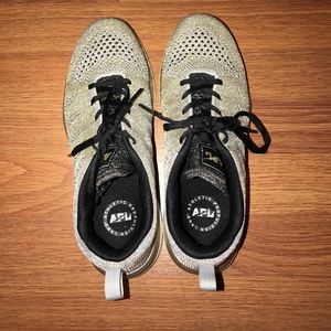 APL gold tennis shoes (men's)
