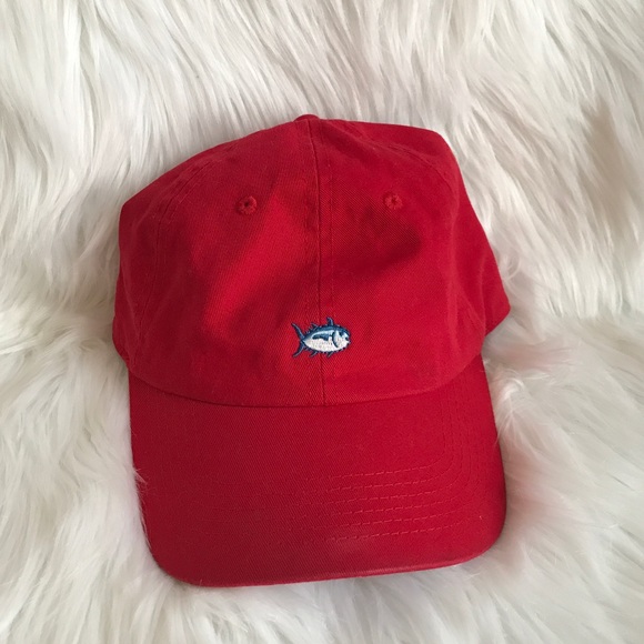 Southern Tide Accessories - Southern Tide red baseball cap