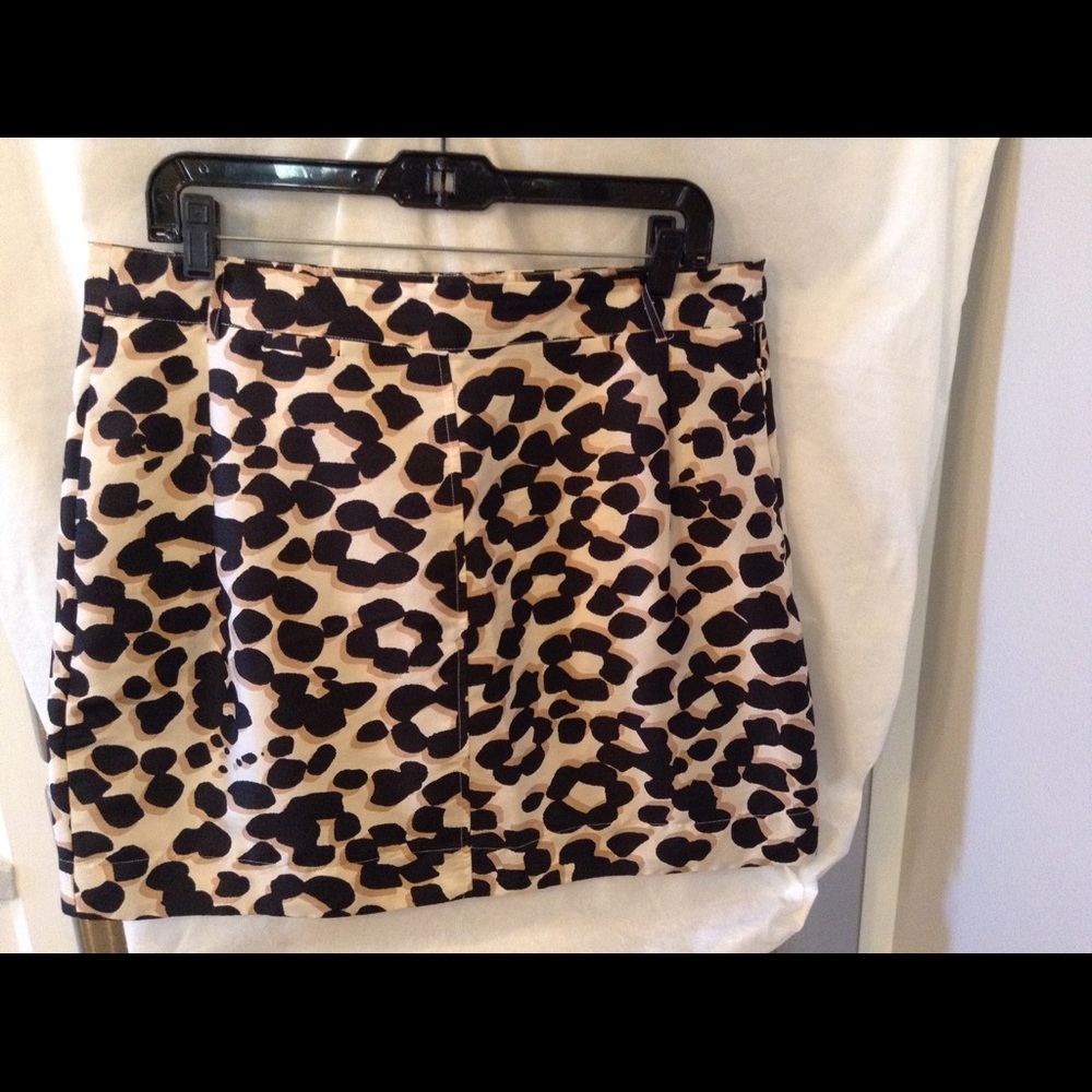 Leopard print See by Chloe skirt