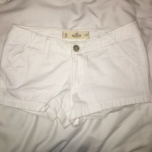 White Hollister Shorts