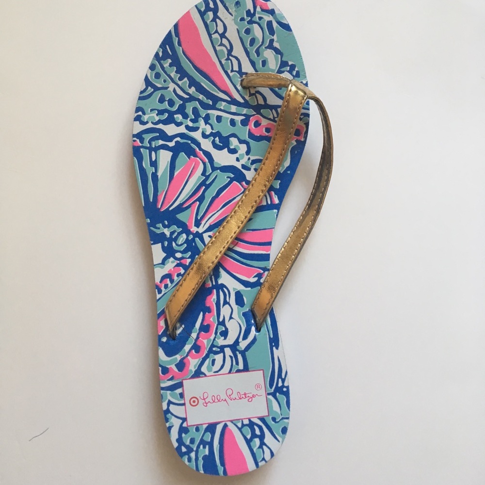 LILLY PULITZER TARGET FLIP FLOPS