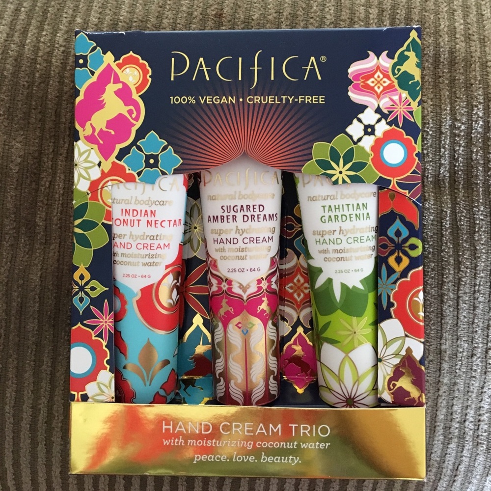 Pacifica hand cream trio