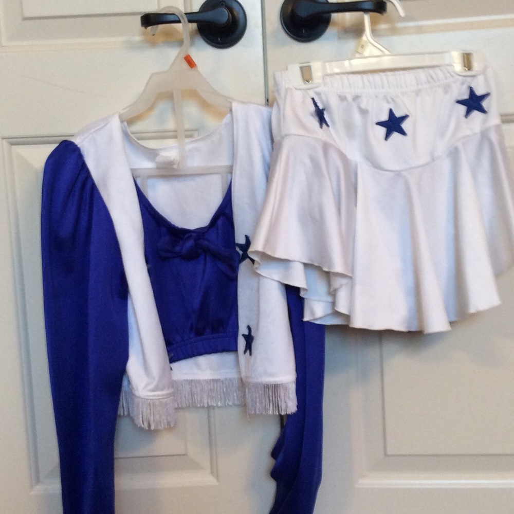 EUC Dallas Cowboys cheerleader costume