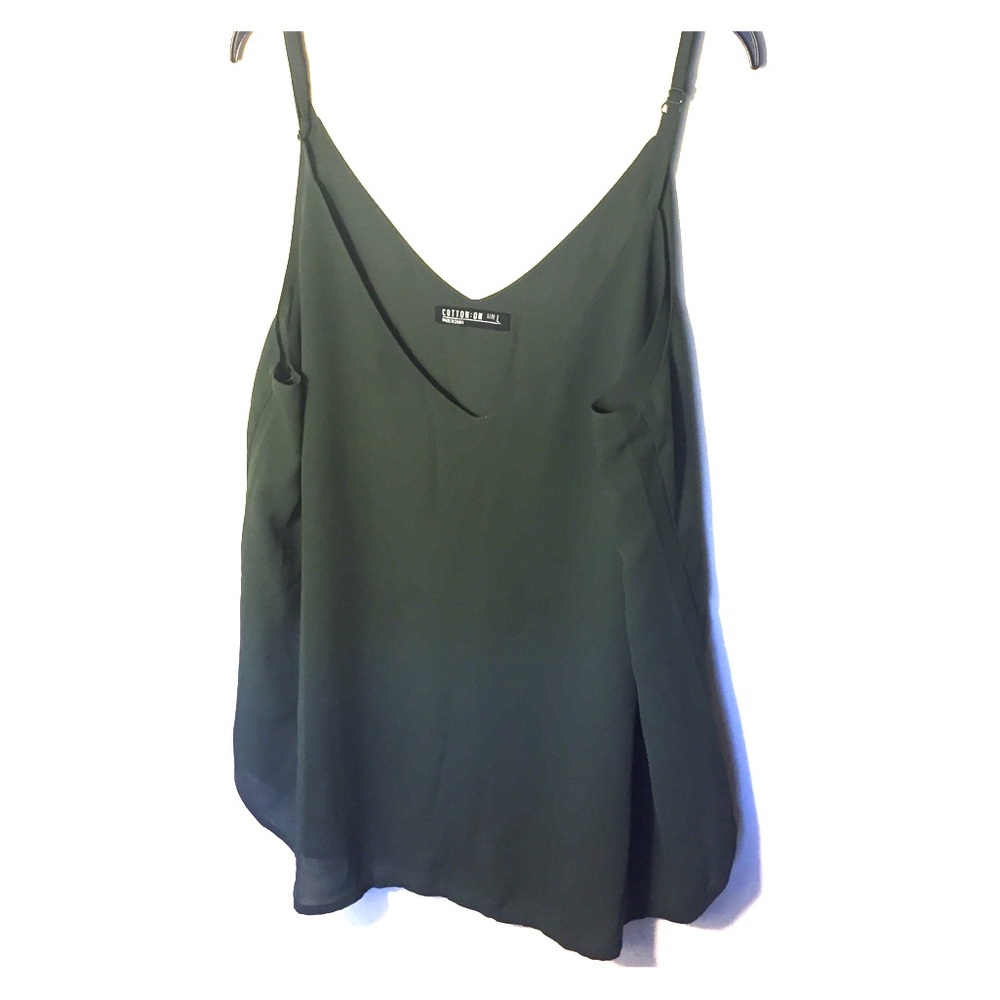 Dark Green/Olive tank.