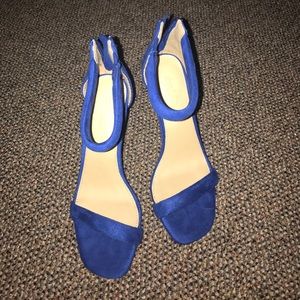 Blue heels