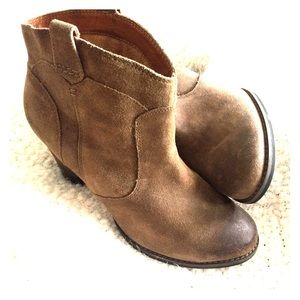 Clarks Suede Ankle Boots