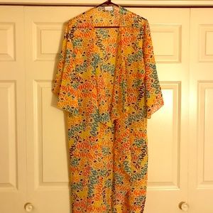 NWOT Shirley NEVER WORN rainbow cheetah print.