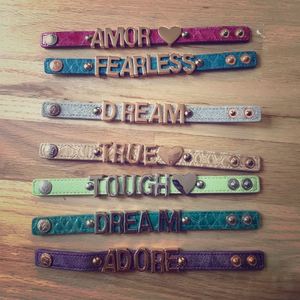 7 rare BCBGeneration bracelets!