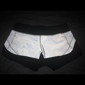 Lululemon reflective speed shorts