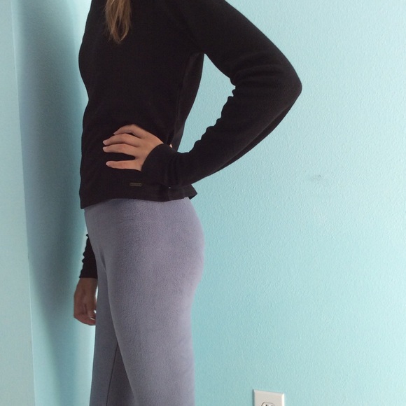 Grey tight fit sweatpants - Picture 2 of 2
