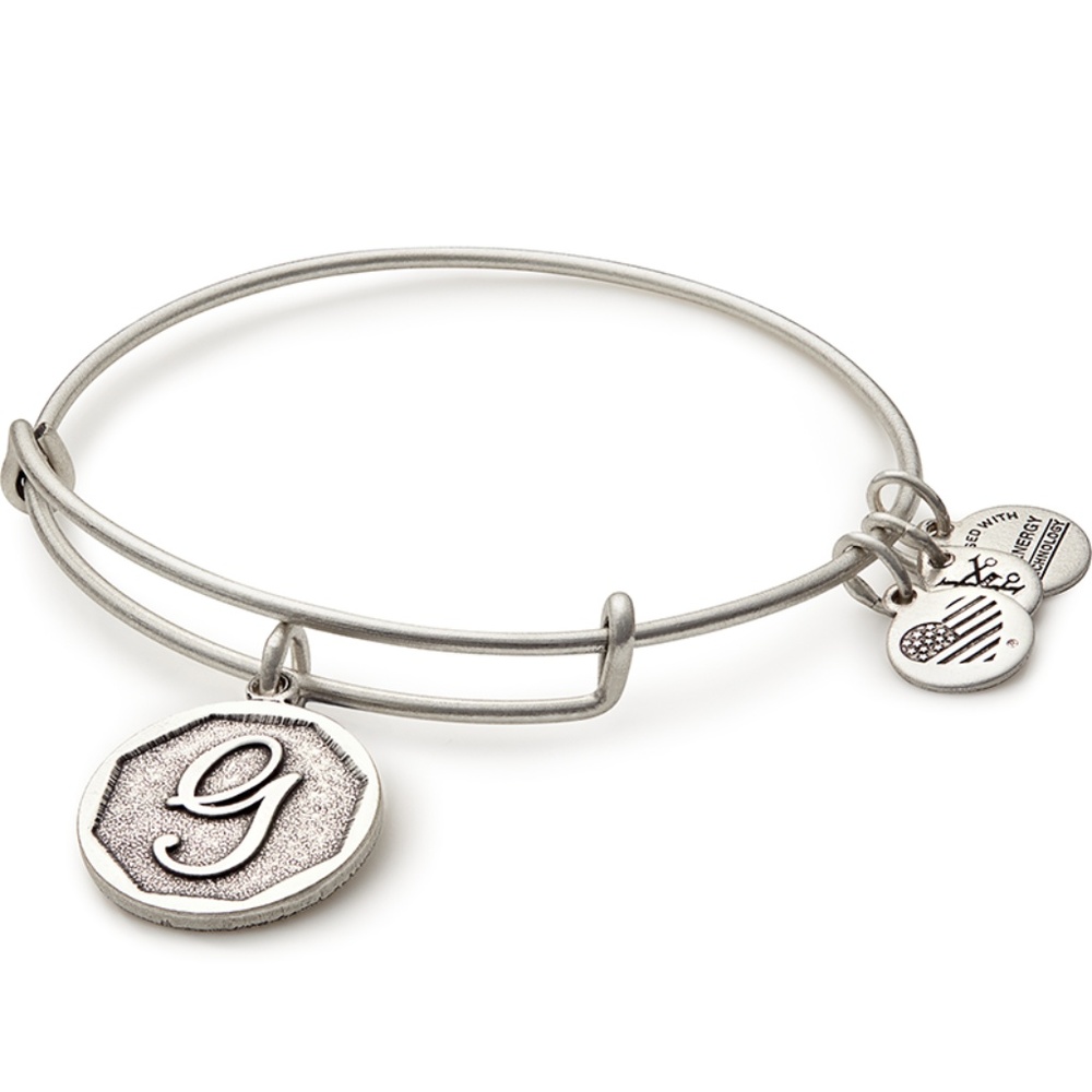 Alex and Ani Initial G Bangle